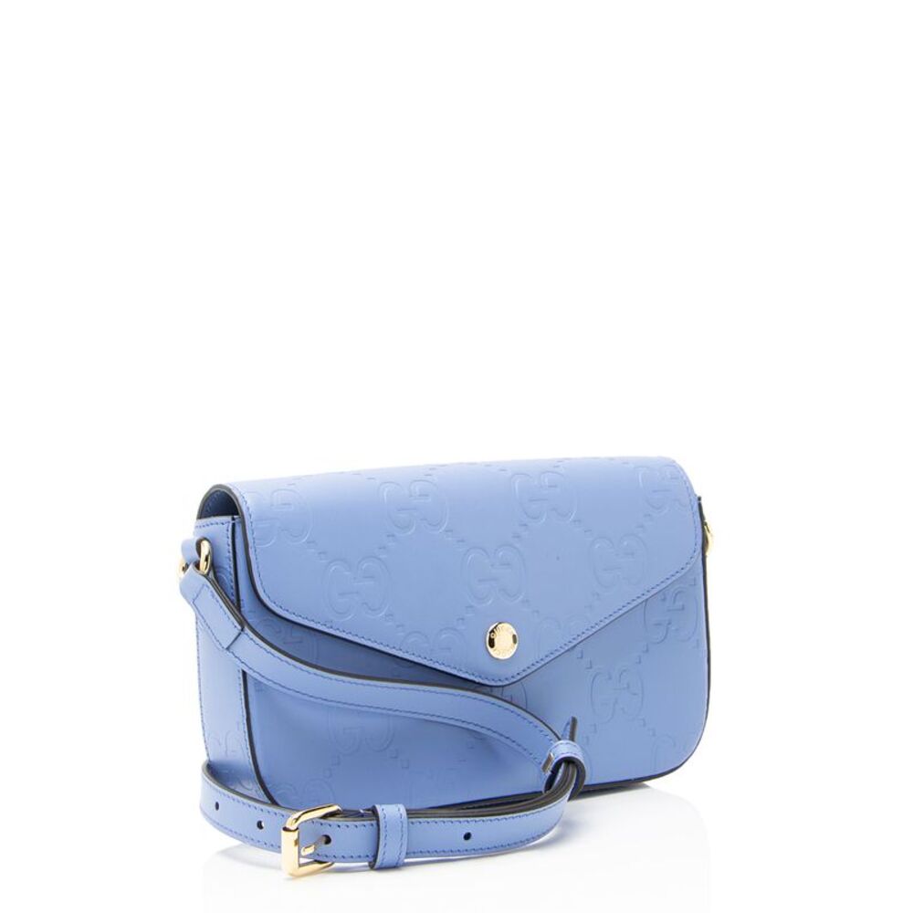 Gucci Jumbo GG Leather Mini Pochette - Picture 2 of 12